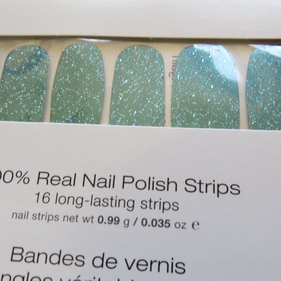 COLOR STREET Nail Polish Strips Bundle NEW (set of 3) Teal Green Mix Turquoise - Picture 8 of 12